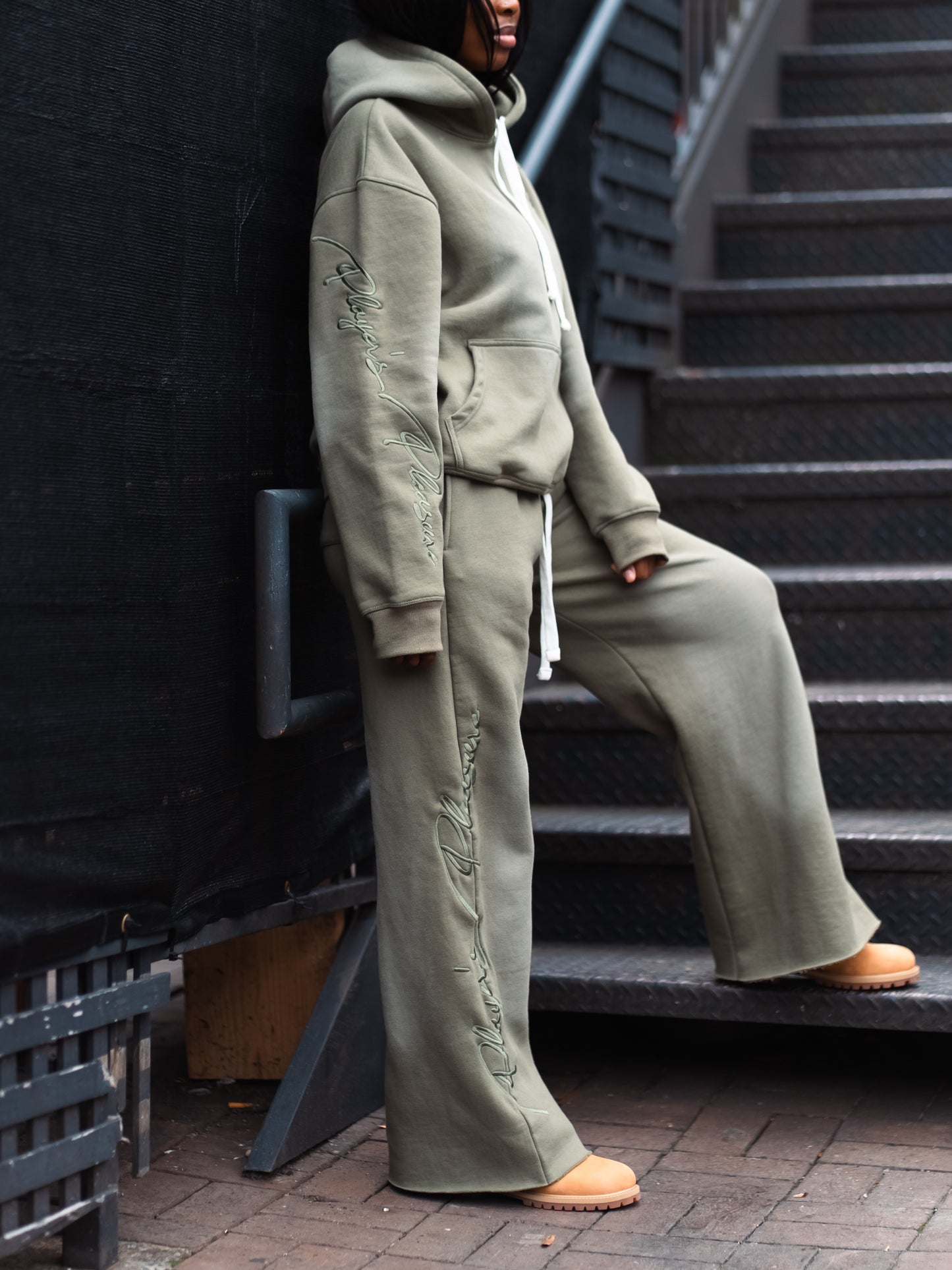 Olive Fade Sweatsuit