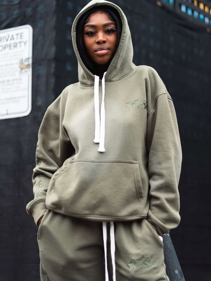 Olive Fade Sweatsuit