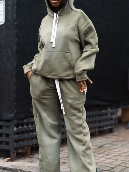 Olive Fade Sweatsuit